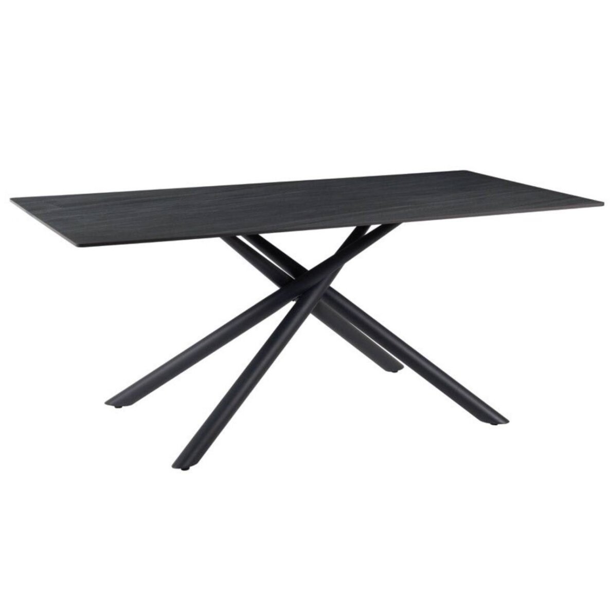 Valgomojo stalas LOTUS 180x90 cm, matinė antracito Valgomojo stalas LOTUS 180x90 cm, matinė antracito