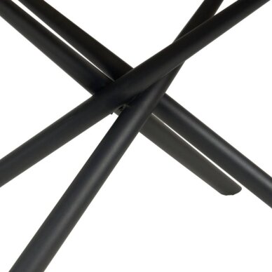 Valgomojo stalas LOTUS 180x90 cm, matinis baltas marmuras 3